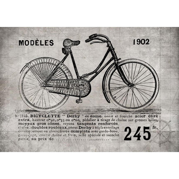 Fototapet - Bicycle (Vintage)-Fototapeter-Artgeist-peaceofhome.se