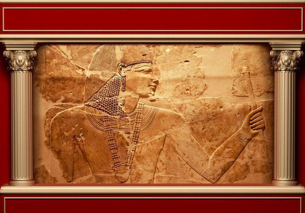 Fototapet - Egyptian Walls-Fototapeter-Artgeist-peaceofhome.se