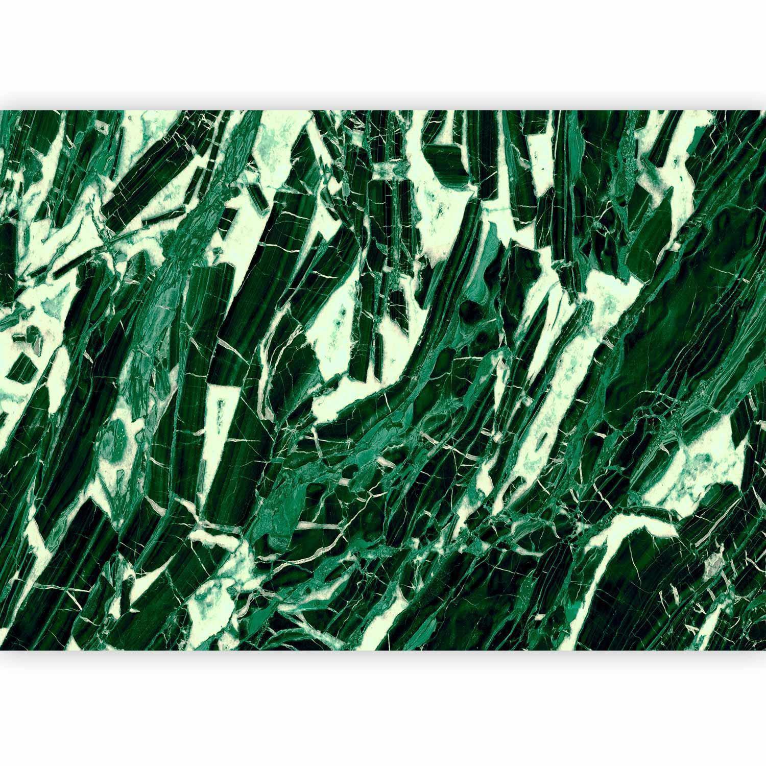 Fototapet - Emerald Marble-Fototapeter-Artgeist-peaceofhome.se