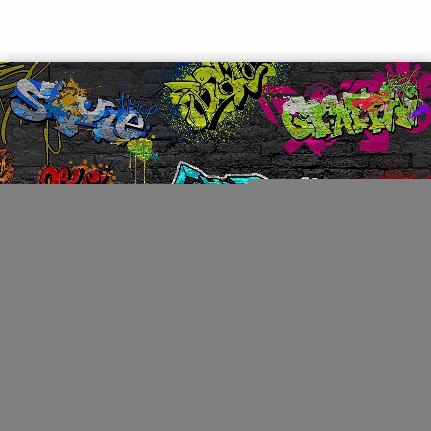 Fototapet - Graffiti wall-Fototapeter-Artgeist-peaceofhome.se