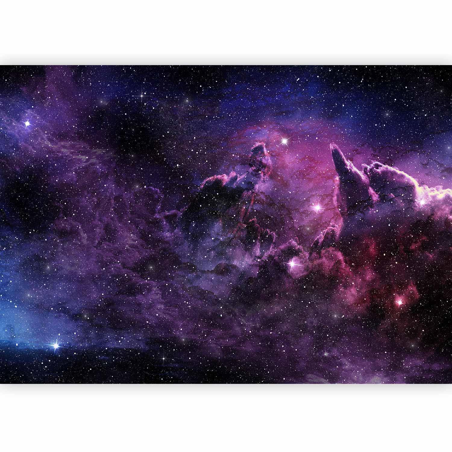 Fototapet - Purple Nebula-Fototapeter-Artgeist-peaceofhome.se