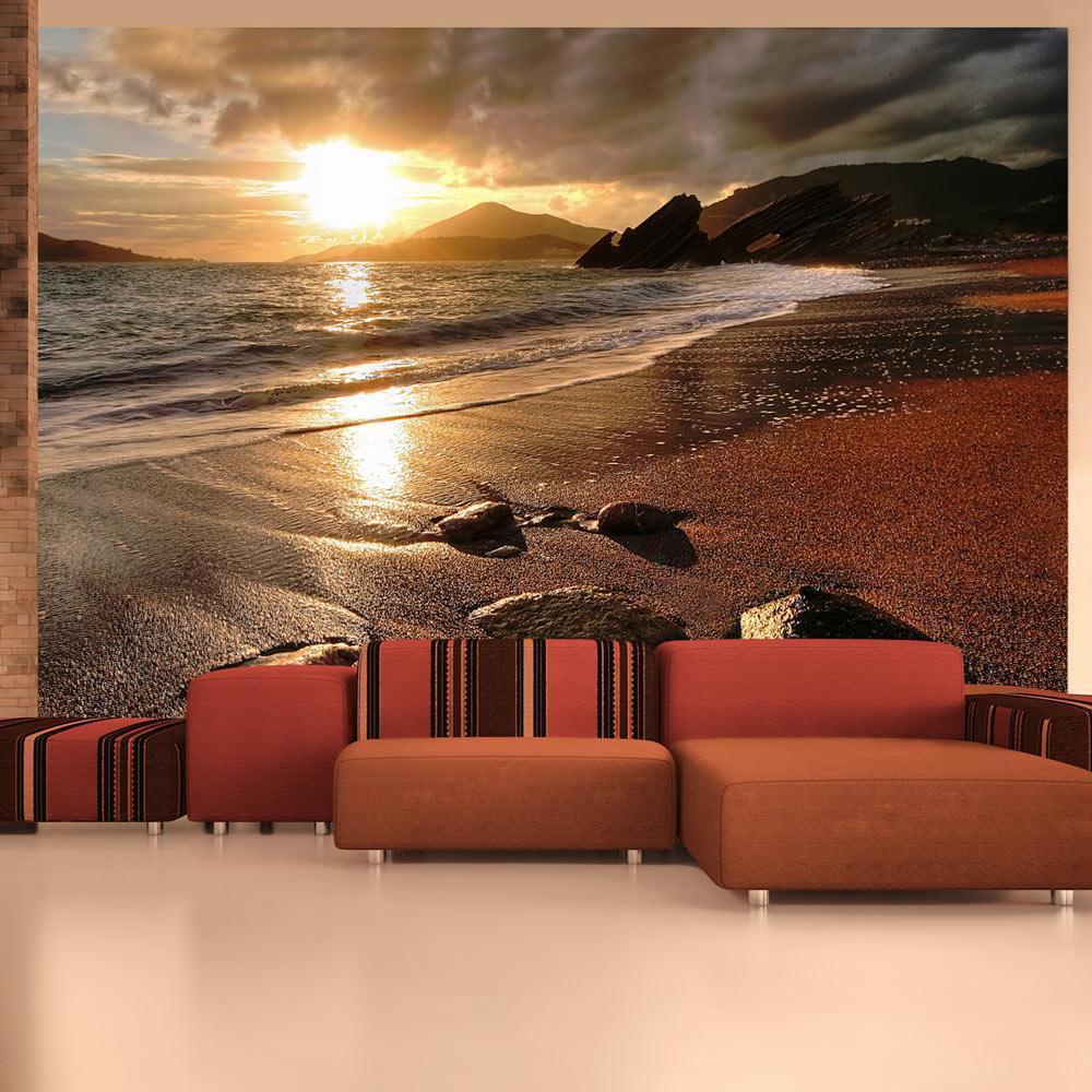 Fototapet - Relaxation by the sea-Fototapeter-Artgeist-peaceofhome.se