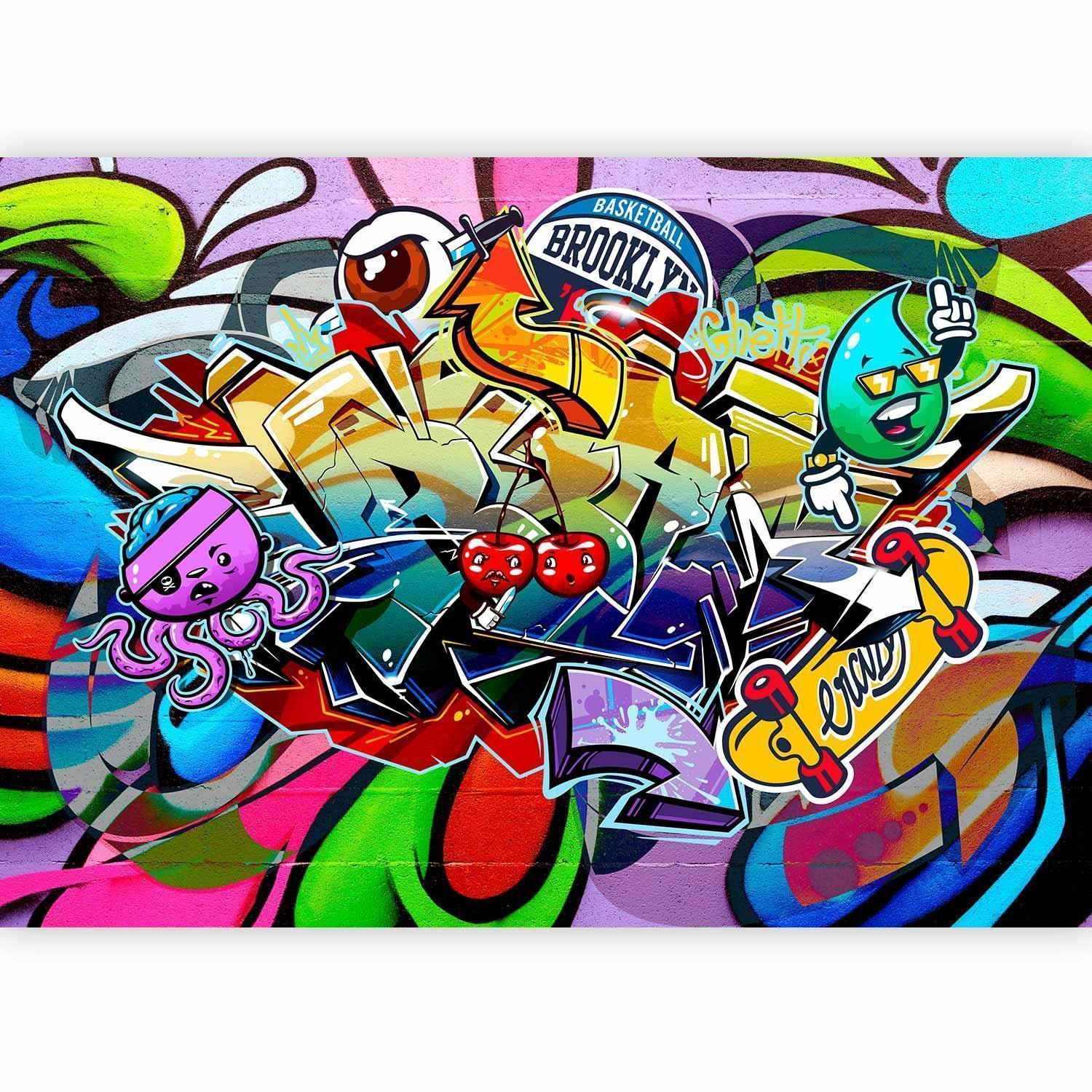 Fototapet - Street Signs-Fototapeter-Artgeist-peaceofhome.se