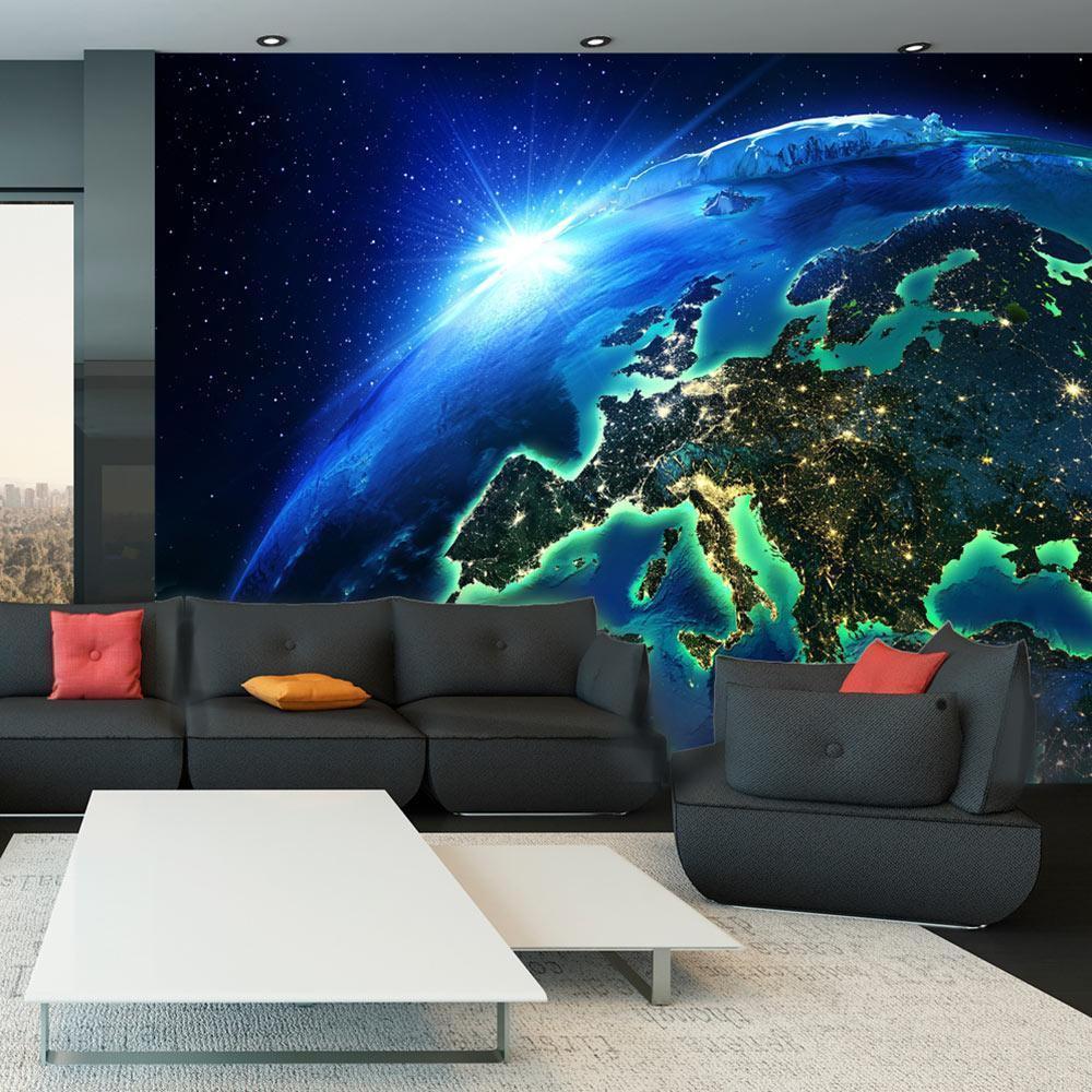 Fototapet - The Blue Planet-Fototapeter-Artgeist-peaceofhome.se