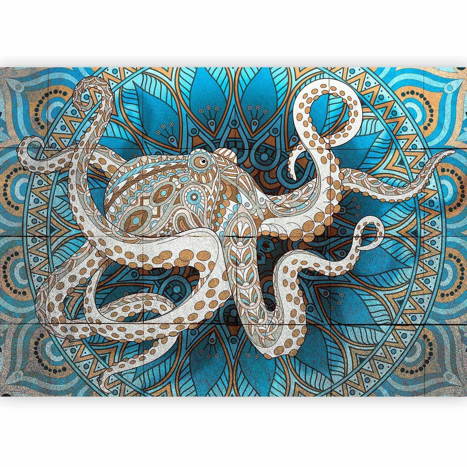 Fototapet - Zen Octopus-Fototapeter-Artgeist-peaceofhome.se