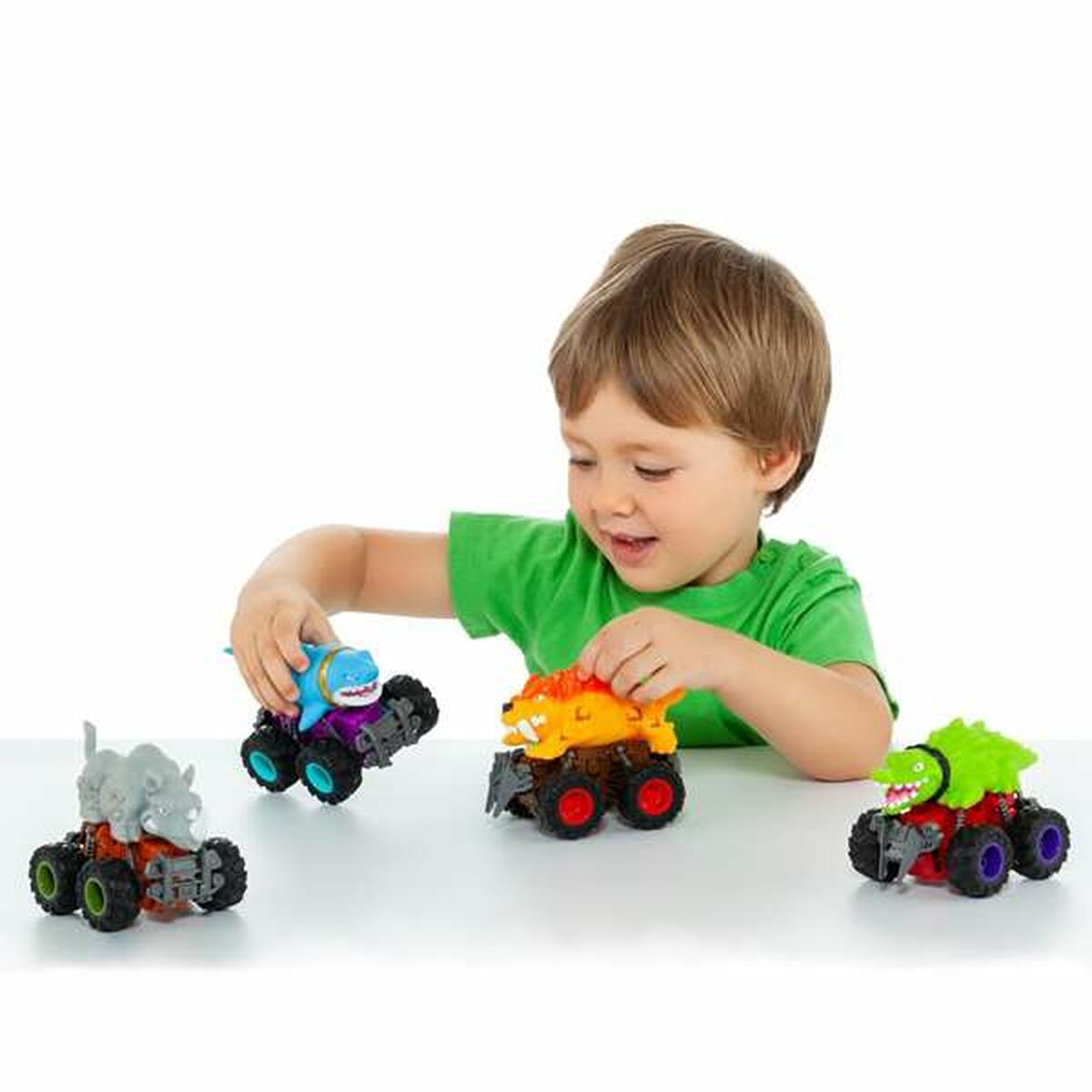 Friktionsbil Moltó Beast Wheels Multicolour-Leksaker och spel, Fordon-Moltó-peaceofhome.se