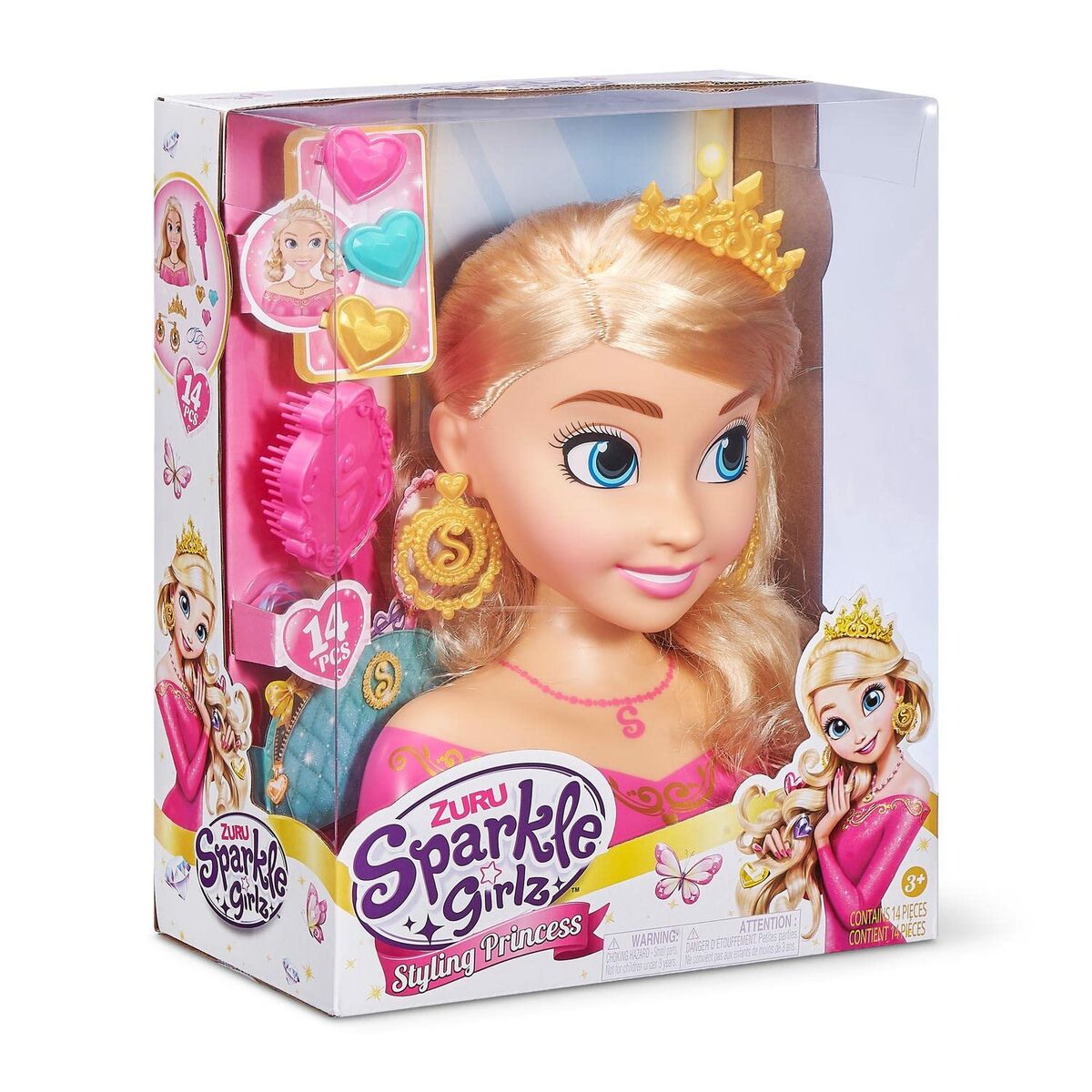 Frisördocka Sparkle Girlz 23 cm-Leksaker och spel, Dockor och tillbehör-BigBuy Kids-peaceofhome.se