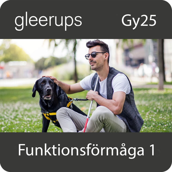 Funktionsförmåga 1, digitalt läromedel, lärare, 12 mån, Gy25 (OBS! Endast för lärare)-Digitala böcker-Gleerups Utbildning AB-peaceofhome.se