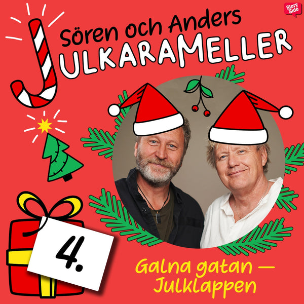 Galna gatan - Julklappen – Ljudbok – Laddas ner-Digitala böcker-Axiell-peaceofhome.se