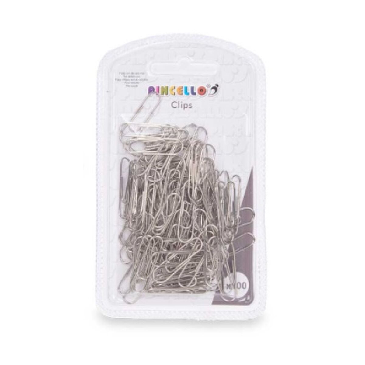 Gem Pincello 381 381 Silvrig Metall Liten (24 antal)-Kontor och Kontorsmaterial, Kontorsmaterial-Pincello-peaceofhome.se