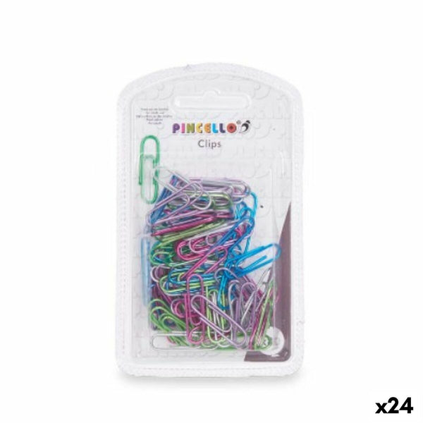 Gem Pincello 384 384 Multicolour Metall Liten (24 antal)-Kontor och Kontorsmaterial, Kontorsmaterial-Pincello-peaceofhome.se