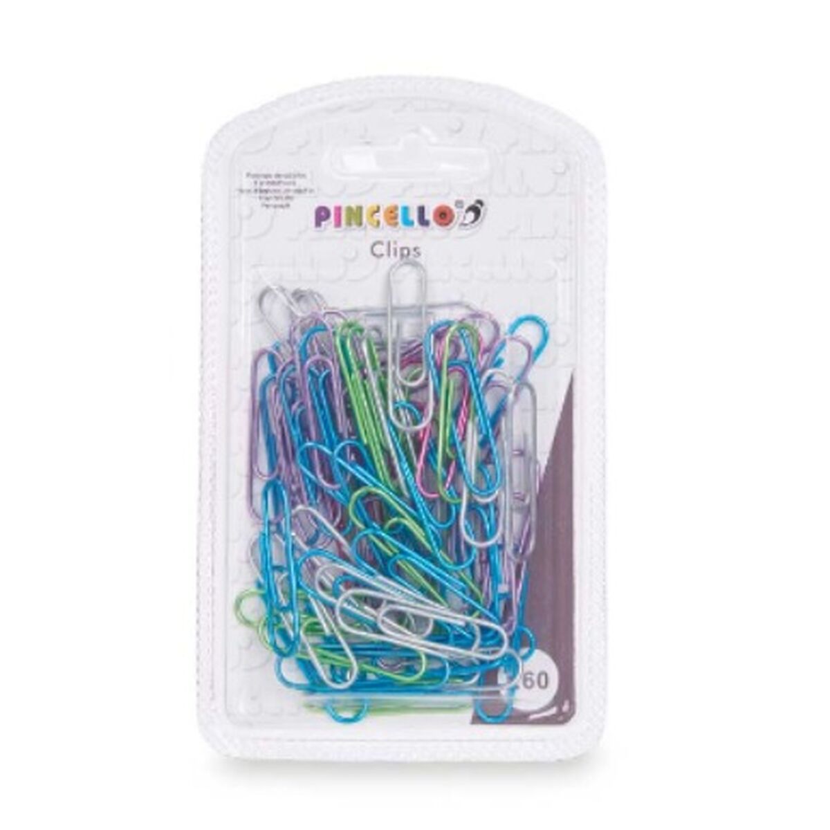 Gem Pincello 385 385 Multicolour Metall Medium (24 antal)-Kontor och Kontorsmaterial, Kontorsmaterial-Pincello-peaceofhome.se