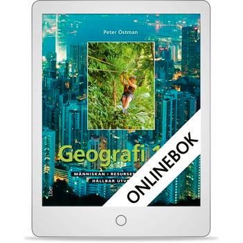 Geografi 1 och 2 Onlinebok (12 mån)-Digitala böcker-Liber-peaceofhome.se