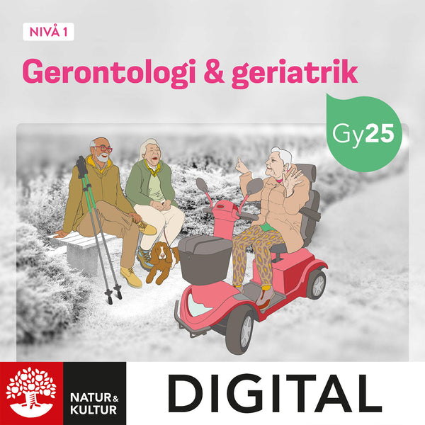 Gerontologi & geriatrik nivå 1 Digital-Digitala böcker-Natur & Kultur Digital-peaceofhome.se