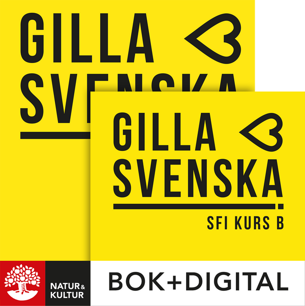 Gilla svenska B Paket Bok+Digital-Digitala böcker-Natur & Kultur Digital-peaceofhome.se