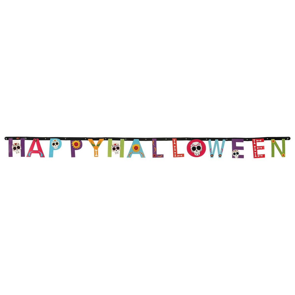 Girland Happy Halloween Mexican Multicolour-Hem och matlagning, Heminredning-BigBuy Party-peaceofhome.se