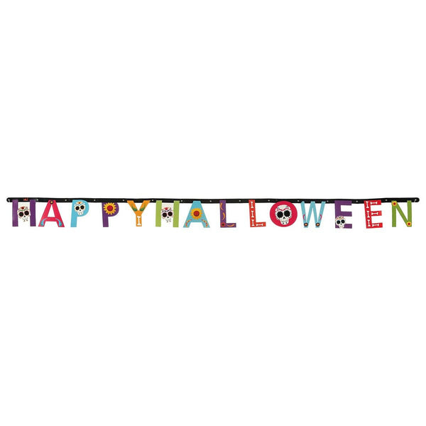 Girland Happy Halloween Mexican Multicolour-Hem och matlagning, Heminredning-BigBuy Party-peaceofhome.se