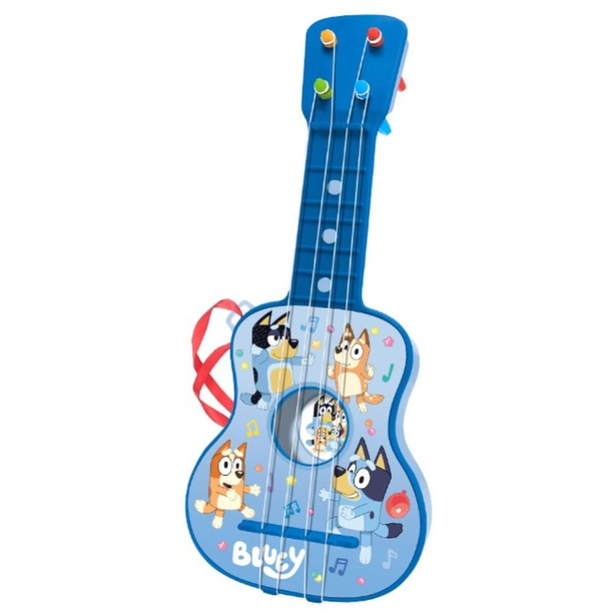 Gitarr för barn Bluey 35,3 x 14,5 x 5 cm-Leksaker och spel, Barns Musikinstrument-Bluey-peaceofhome.se