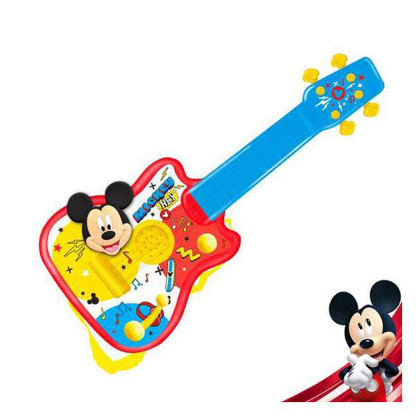 Gitarr för barn Mickey Mouse 40,50 x 18 x 3 cm-Leksaker och spel, Barns Musikinstrument-Mickey Mouse-peaceofhome.se