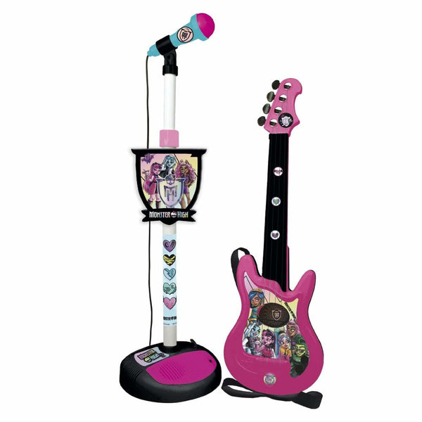 Gitarr för barn Monster High Karaoke Mikrofon-Leksaker och spel, Barns Musikinstrument-Monster High-peaceofhome.se