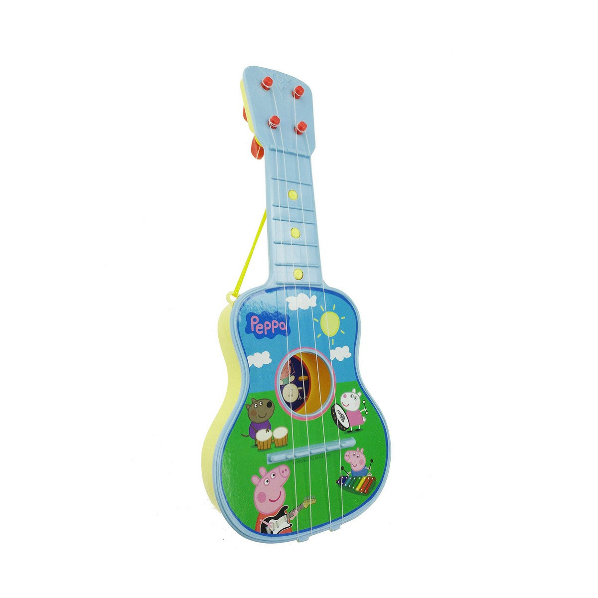 Gitarr för barn Peppa Pig Blå Peppa Pig-Leksaker och spel, Barns Musikinstrument-Peppa Pig-peaceofhome.se