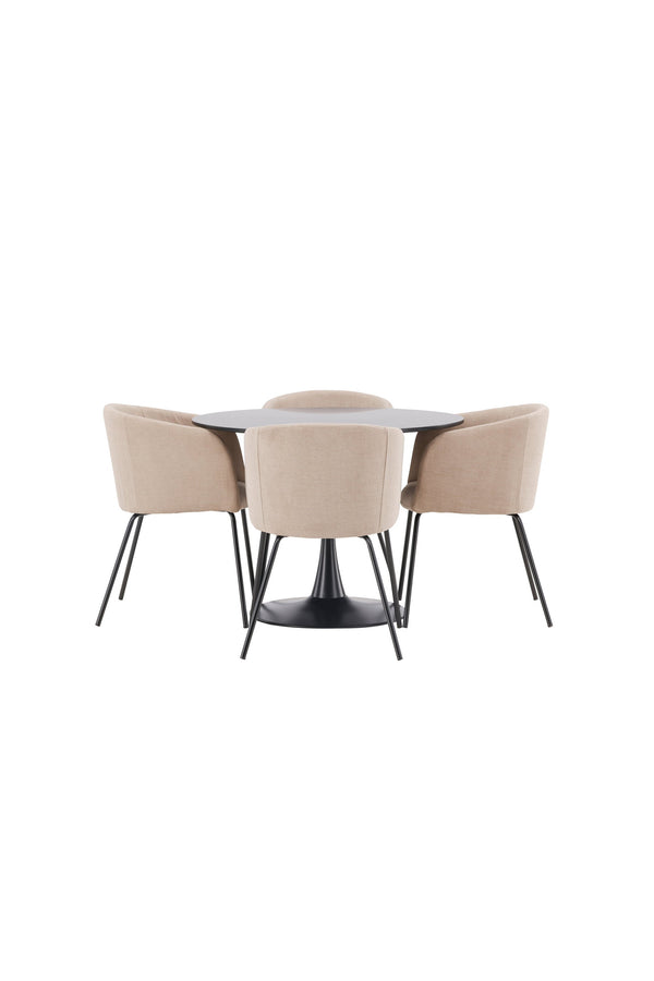 Glade Rund Matgrupp-GR Dining Set-Venture Home-peaceofhome.se