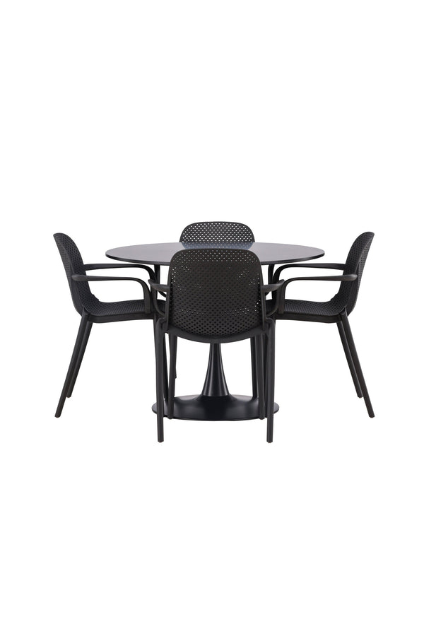 Glade Rund Matgrupp-GR Dining Set-Venture Home-peaceofhome.se