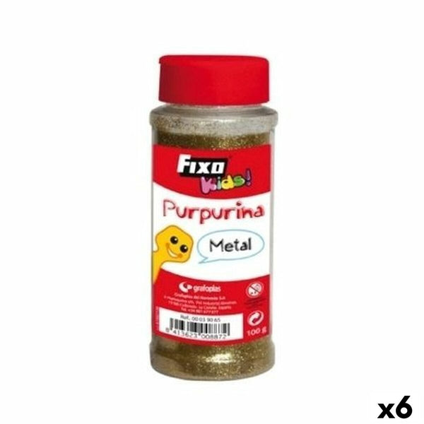 Glitter Fixo Silvrig 100 g (6 antal)-Hem och matlagning, Sömnad och hantverk-Fixo-peaceofhome.se