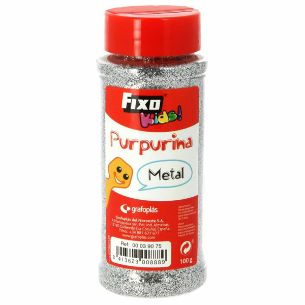 Glitter Fixo kids! Silvrig 100 g-Hem och matlagning, Sömnad och hantverk-Fixo-peaceofhome.se