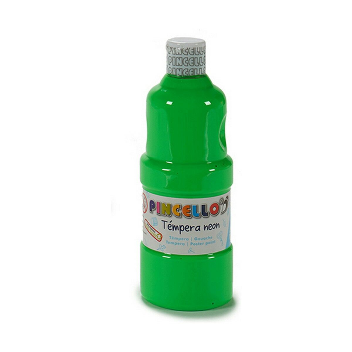 Gouache Pincello TP400N-GR Neon Grön 400 ml (6 antal)-Kontor och Kontorsmaterial, konst och hantverk-Pincello-peaceofhome.se