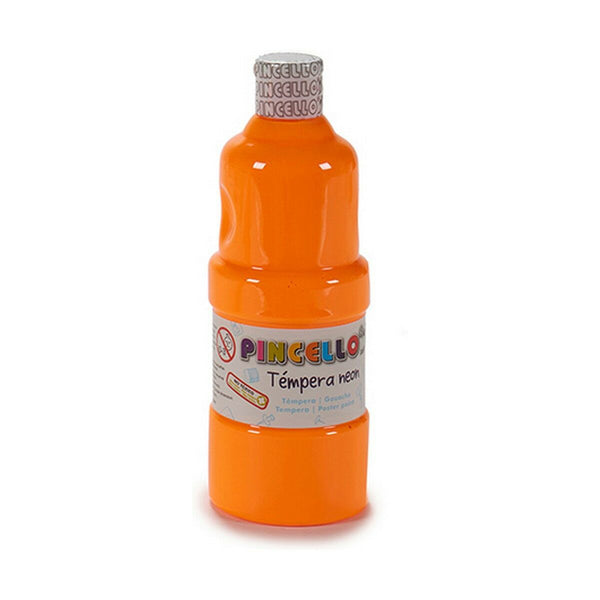 Gouache Pincello TP400N-O Neon Orange 400 ml (6 antal)-Kontor och Kontorsmaterial, konst och hantverk-Pincello-peaceofhome.se