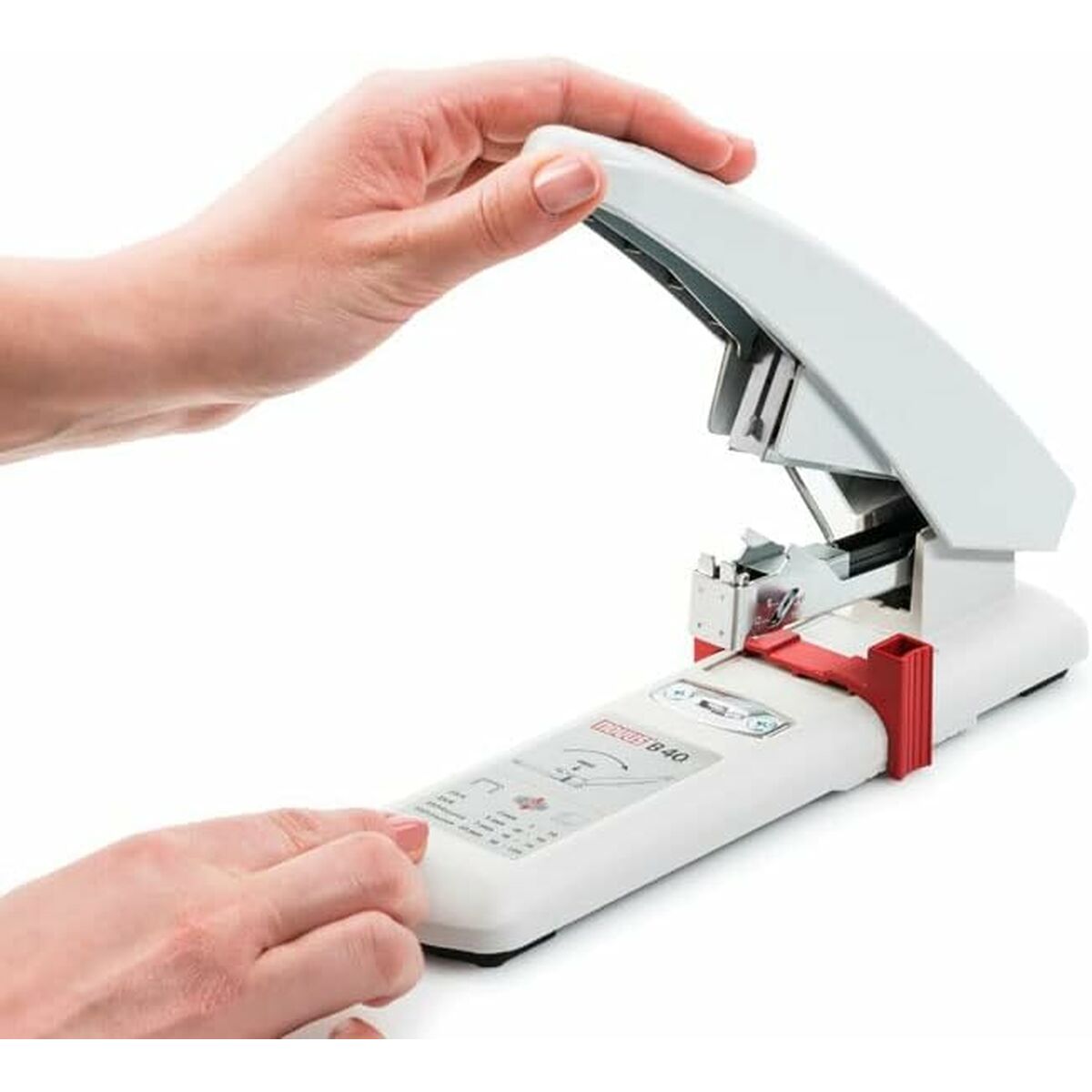 Häftapparat Novus B40 Grå (20 antal)-Kontor och Kontorsmaterial, Kontorsmaterial-Novus-peaceofhome.se