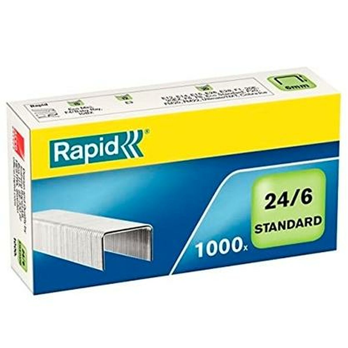 Häftklamrar Rapid 24/6 6 mm (20 antal)-Kontor och Kontorsmaterial, Kontorsmaterial-Rapid-peaceofhome.se