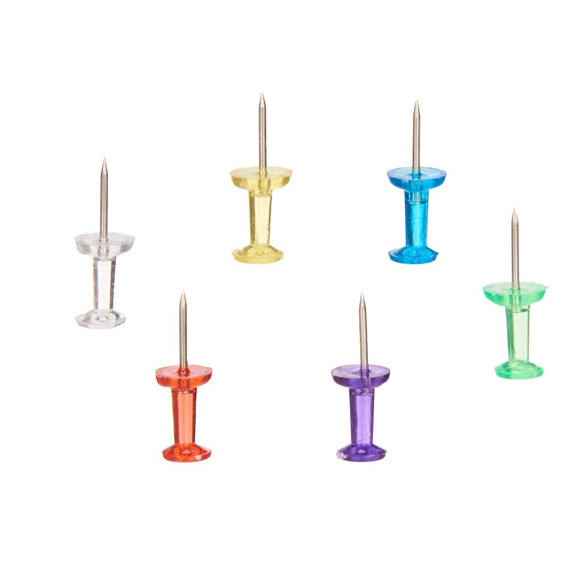 Häftstift Pincello 393 393 Multicolour Metall Plast (24 antal)-Kontor och Kontorsmaterial, Kontorsmaterial-Pincello-peaceofhome.se