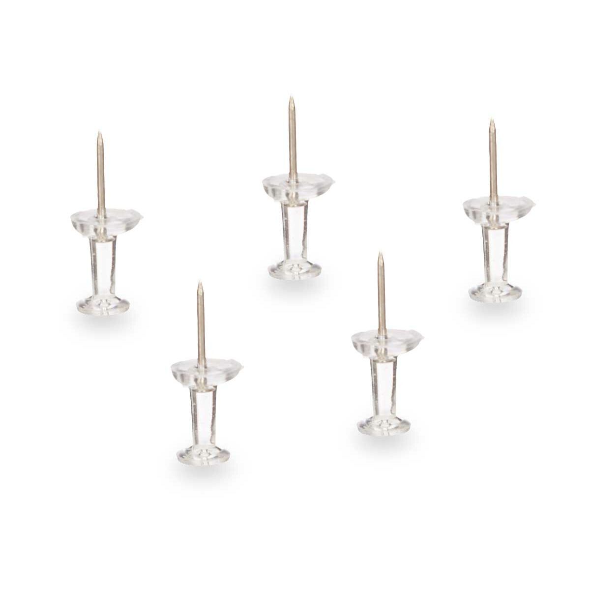 Häftstift Pincello 394 394 Transparent Metall Plast (24 antal)-Kontor och Kontorsmaterial, Kontorsmaterial-Pincello-peaceofhome.se
