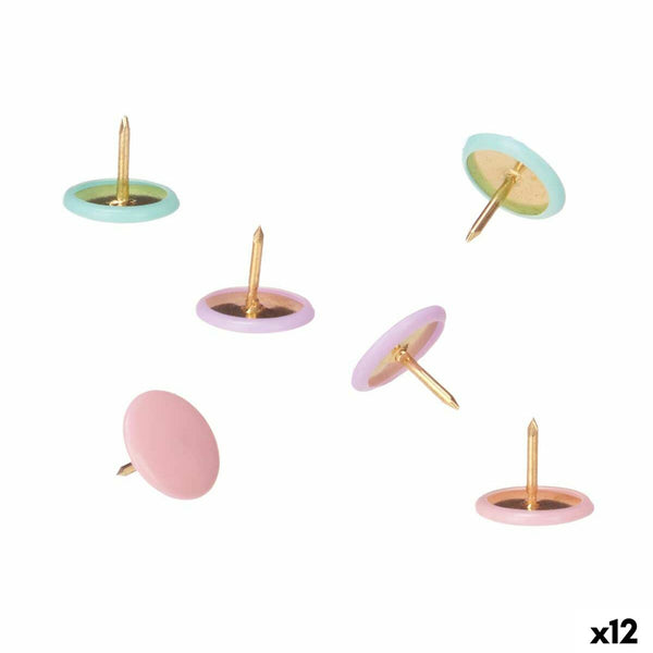 Häftstift Pincello 654 654 Multicolour Metall (12 antal)-Kontor och Kontorsmaterial, Kontorsmaterial-Pincello-peaceofhome.se