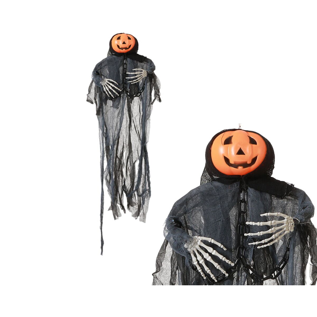 Halloweendekorationer 100 x 54 cm Pumpa-Hem och matlagning, Heminredning-BigBuy Home-peaceofhome.se