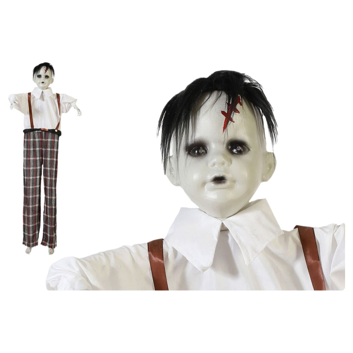 Halloweendekorationer 122 cm Vit Spöke Barn-Hem och matlagning, Heminredning-BigBuy Carnival-peaceofhome.se