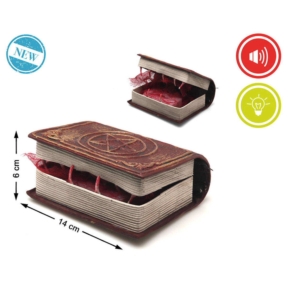 Halloweendekorationer 14 x 12 x 6 cm-Hem och matlagning, Heminredning-BigBuy Carnival-peaceofhome.se