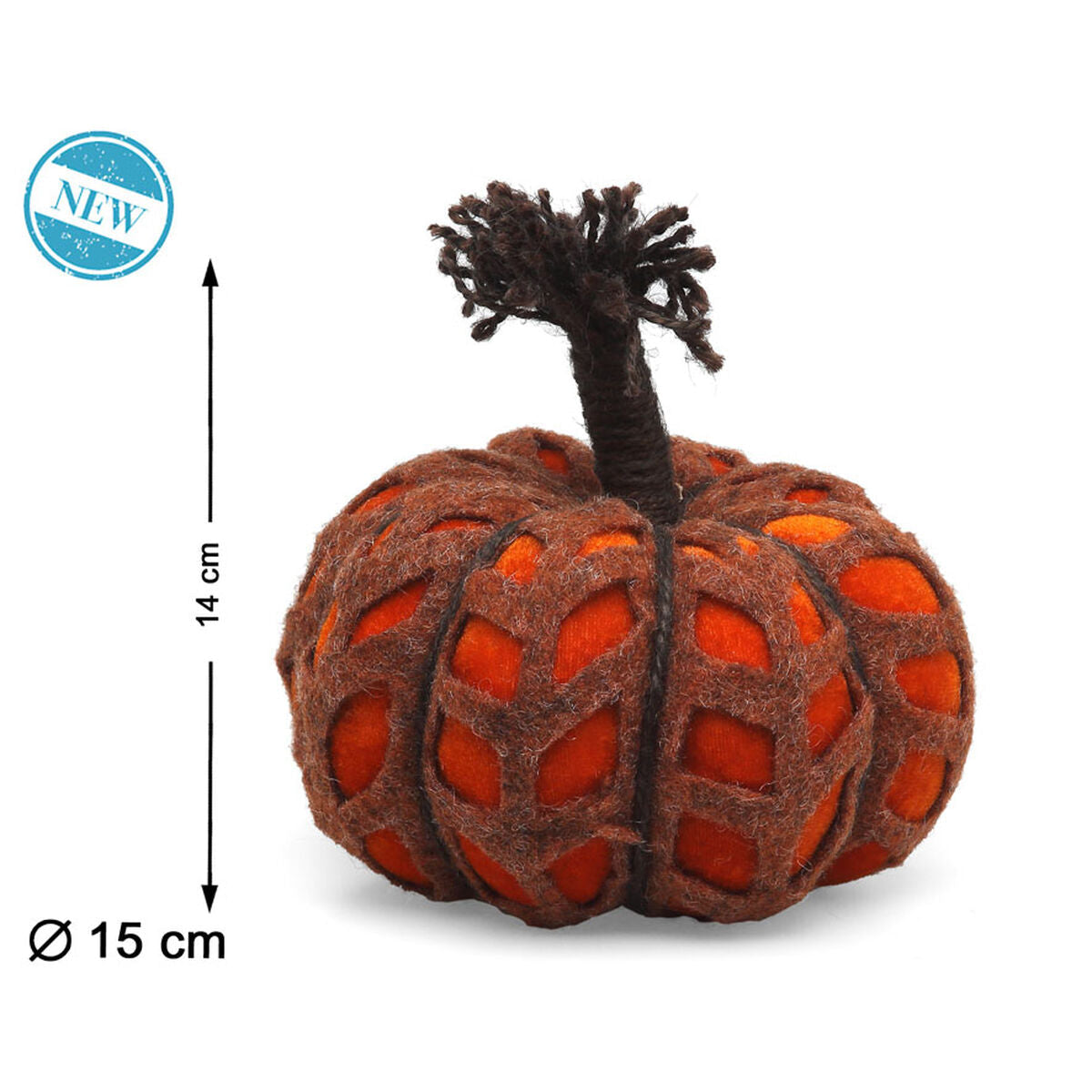 Halloweendekorationer 15 x 14 cm Pumpa-Hem och matlagning, Heminredning-BigBuy Home-peaceofhome.se