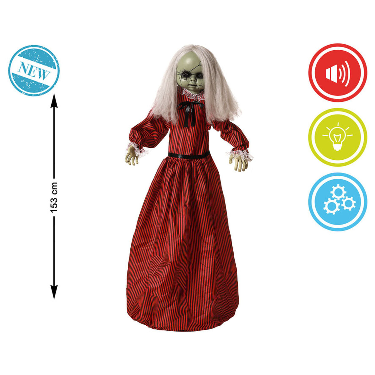 Halloweendekorationer 153 x 115 x 18 cm-Hem och matlagning, Heminredning-BigBuy Carnival-peaceofhome.se