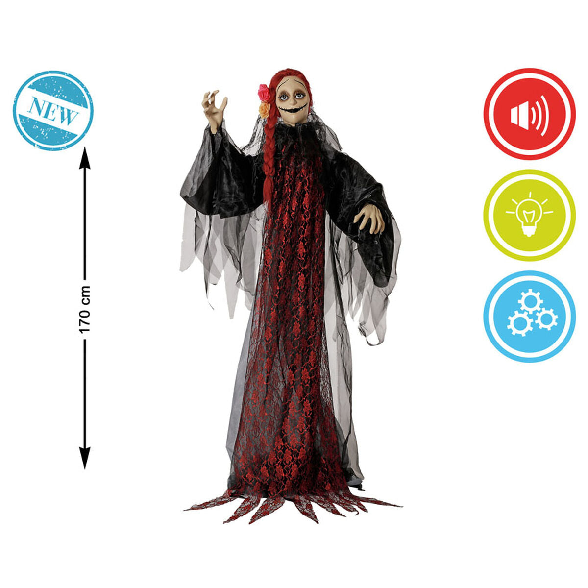 Halloweendekorationer 170 x 55 x 40 cm-Hem och matlagning, Heminredning-BigBuy Carnival-peaceofhome.se