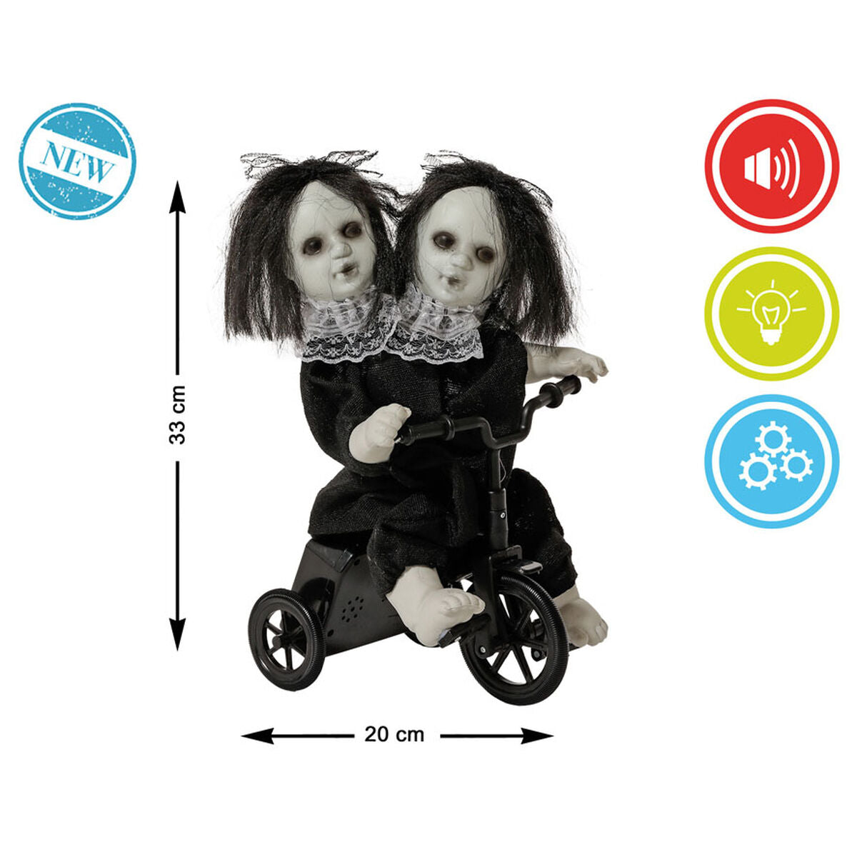 Halloweendekorationer 20 x 33 cm-Hem och matlagning, Heminredning-BigBuy Carnival-peaceofhome.se