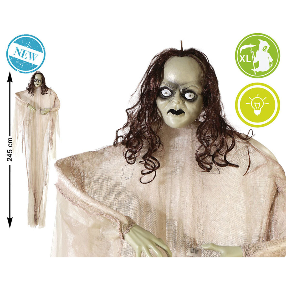 Halloweendekorationer 245 cm Spöke-Hem och matlagning, Heminredning-BigBuy Carnival-peaceofhome.se