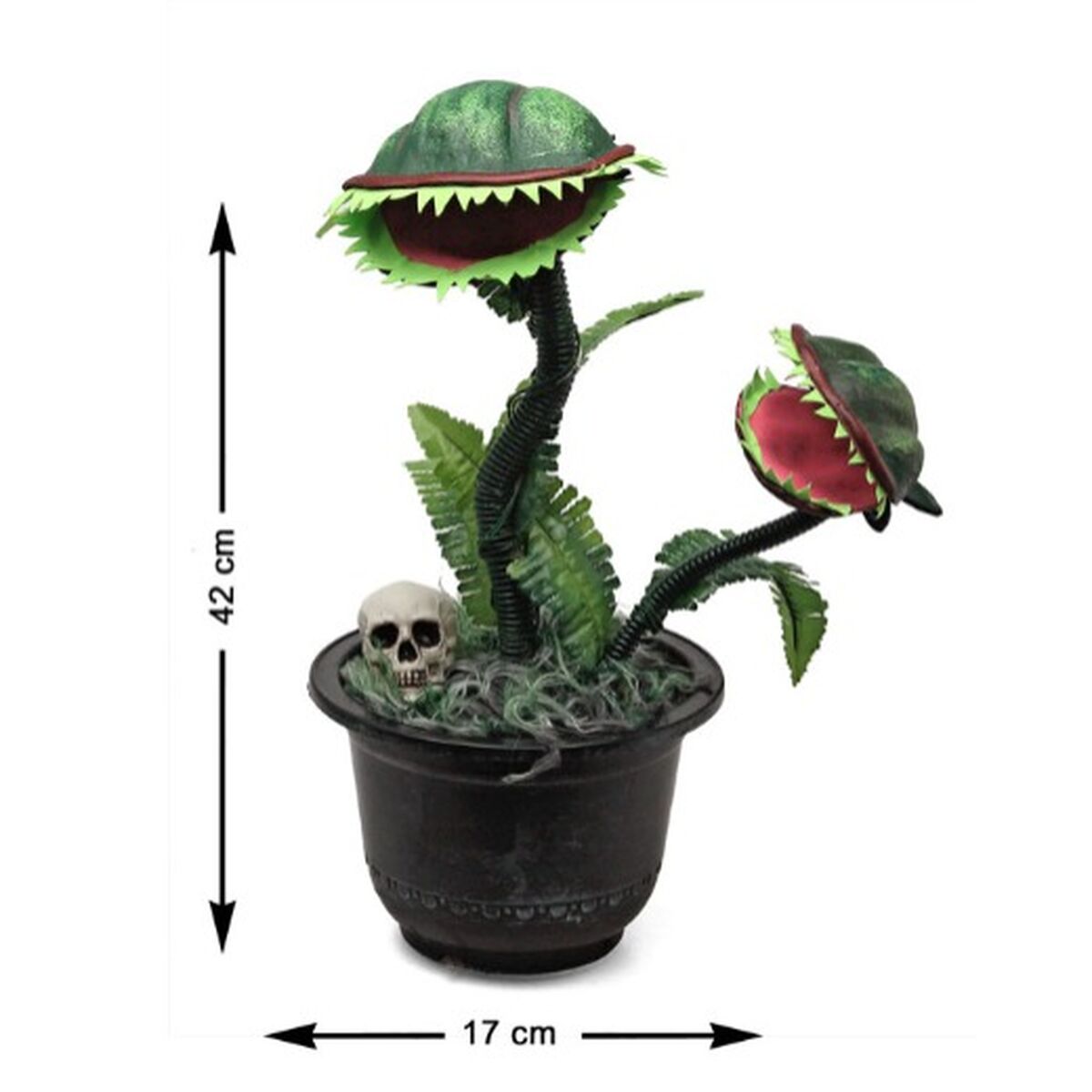 Halloweendekorationer 42 x 17 x 17 cm Blomster-Hem och matlagning, Heminredning-BigBuy Carnival-peaceofhome.se