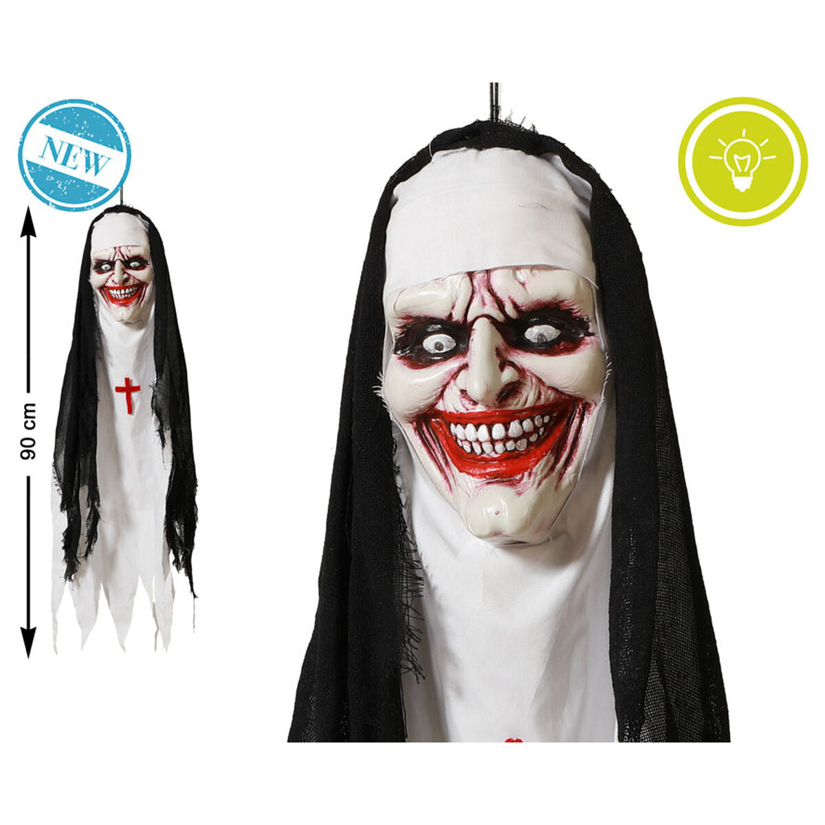 Halloweendekorationer 90 cm Nunna-Hem och matlagning, Heminredning-BigBuy Carnival-peaceofhome.se
