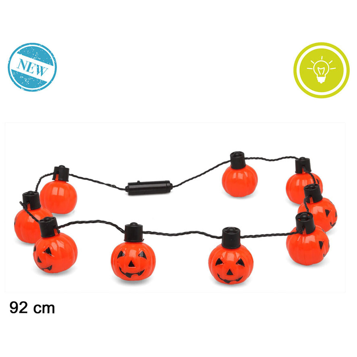 Halloweendekorationer 92 cm Girland-Hem och matlagning, Heminredning-BigBuy Carnival-peaceofhome.se