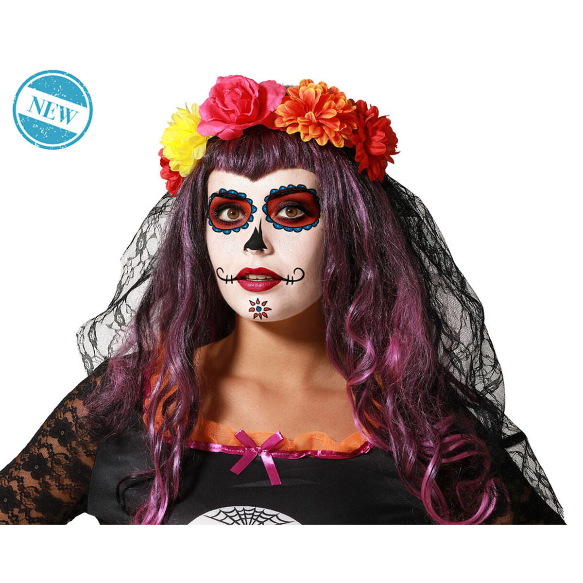 Halloweendekorationer Hårband Virágok-Hem och matlagning, Heminredning-BigBuy Carnival-peaceofhome.se