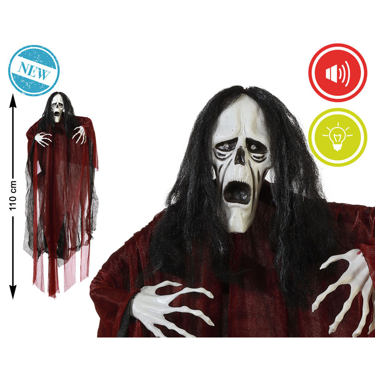 Halloweendekorationer Monster 110 cm-Hem och matlagning, Heminredning-BigBuy Carnival-peaceofhome.se