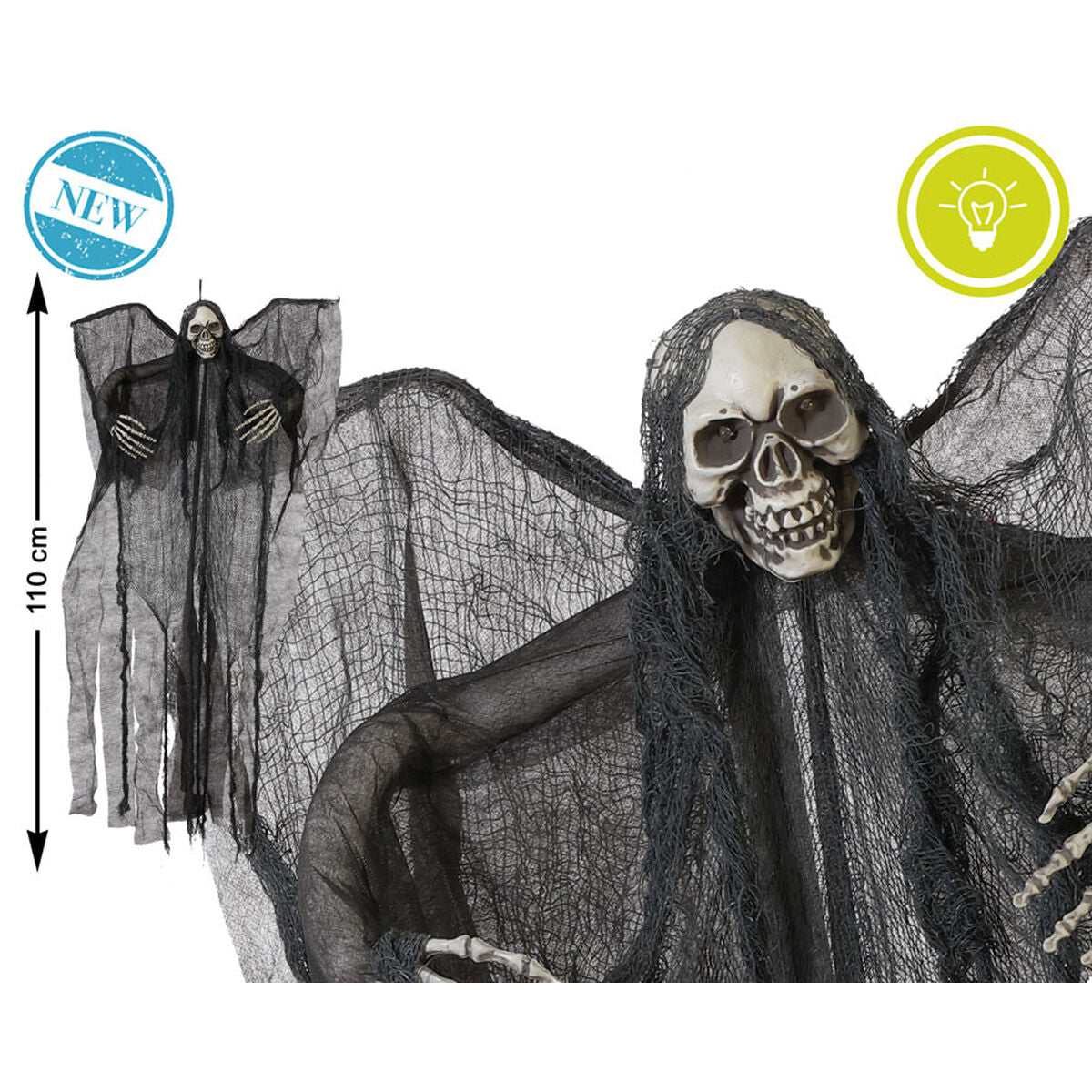 Halloweendekorationer Monster 110 cm-Hem och matlagning, Heminredning-BigBuy Carnival-peaceofhome.se